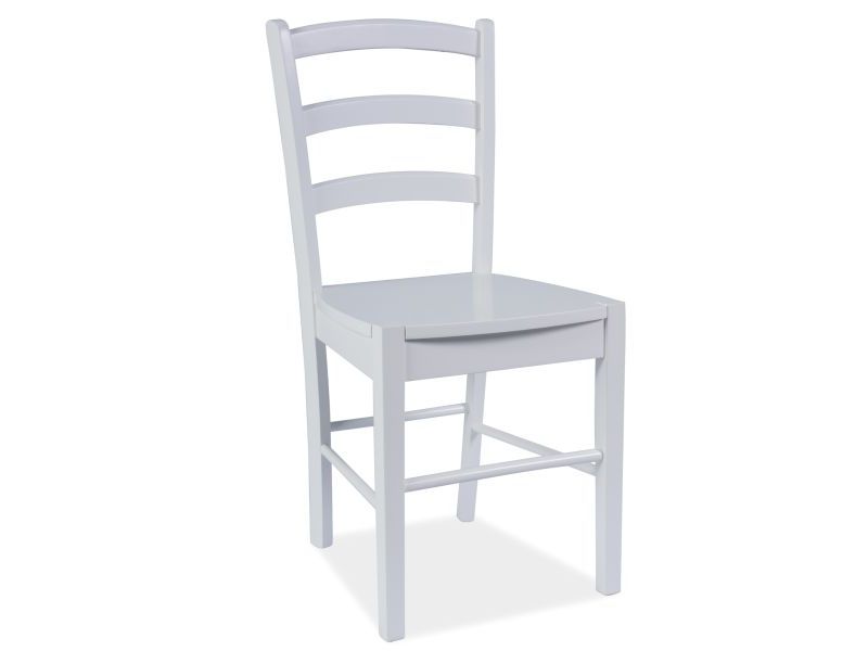 Židle jídelní dřevěná bílá CD-38