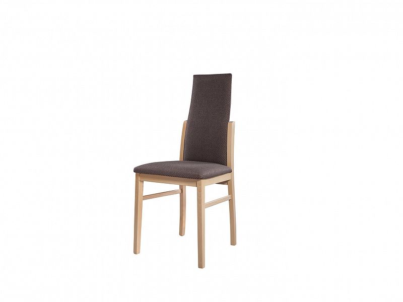 Židle jídelní dřevěná čalouněná dub sonoma LEJLA