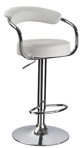 Židle barová bílá Krokus C-231