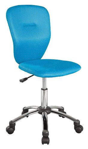 Židle kancelářská dětská modrá Q-037