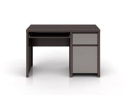 Stůl počítačový šedý KASPIAN BIU1D1S/120