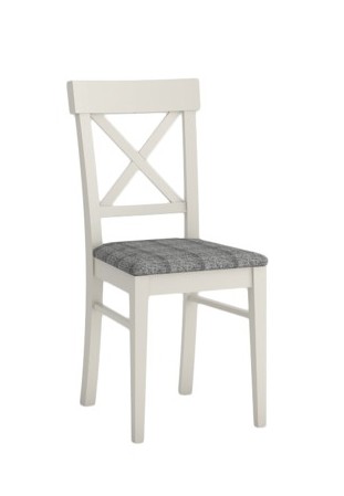 Židle jídelní dřevěná bílá GALIA Z