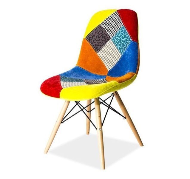 Židle čalouněná patchwork PASCAL C