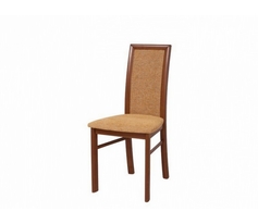 Židle jídelní dřevěná čalouněná višeň primavera BOLDEN XKRS