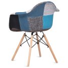 Jídelní židle barevný patchwork CT-768 PW2
