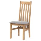 Jídelní židle dubová/krémová C-2100 CRM2