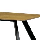 Stůl jídelní dub divoký/černá HT-723 OAK