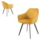 Jídelní židle žlutá DCH-425 YEL4