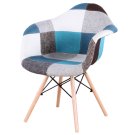Jídelní židle barevný patchwork CT-764 PW2