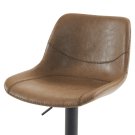 Židle barová černá/krémová AUB-714 CRM