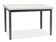 Stůl jídelní dub lancelot/bílá 120x68 ADAM
