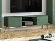 Televizní stolek zelená mat/zelená mat FOREST 05
