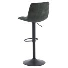 Židle barová zelená/černá AUB-711 GRN4