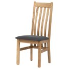 Jídelní židle dubová/stříbrná C-2100 SIL2