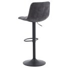 Židle barová šedá/černá AUB-711 GREY4