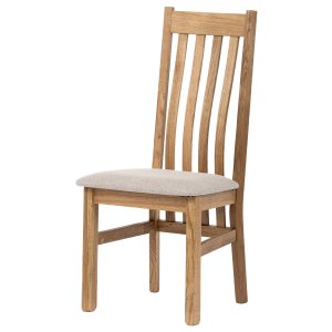Jídelní židle dubová/krémová C-2100 CRM2
