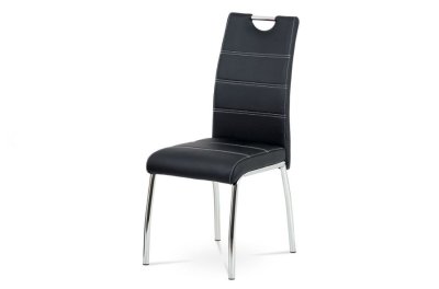 Židle jídelní černá HC-484 BK