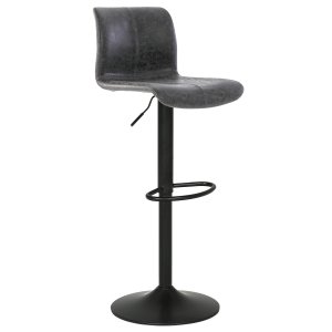 Židle barová šedá/černá AUB-806 GREY3
