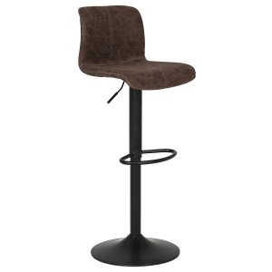 Židle barová hnědá/černá AUB-806 BR3