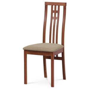 Židle jídelní třešeň/krém BC-2482 TR3