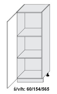 Dolní skříňka vysoká EMPORIUM WHITE 60 cm