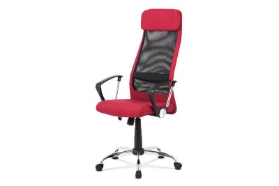 Kancelářská židle bordó KA-V206 BOR