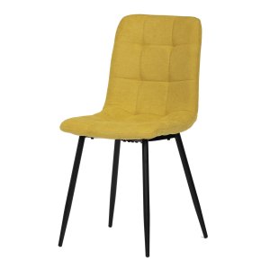 Židle jídelní čalouněná žlutá CT-281 GREY2