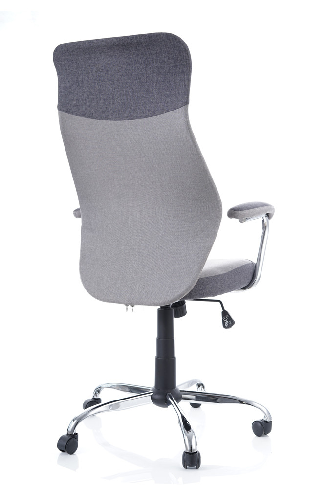 Židle kancelářská šedá Q-319 - zobrazení 360