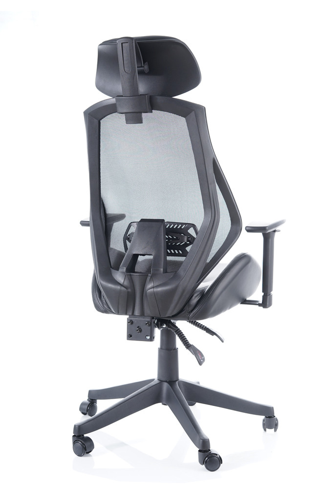 Židle kancelářská černá Q-406 - zobrazení 360