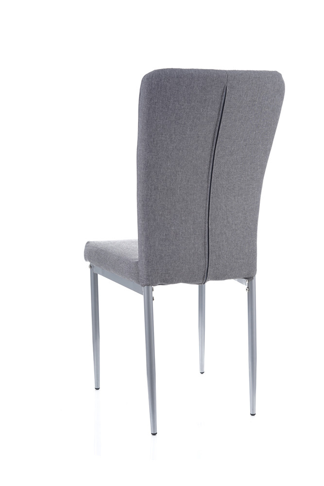 Židle jídelní šedá/alu H-733 - zobrazení 360