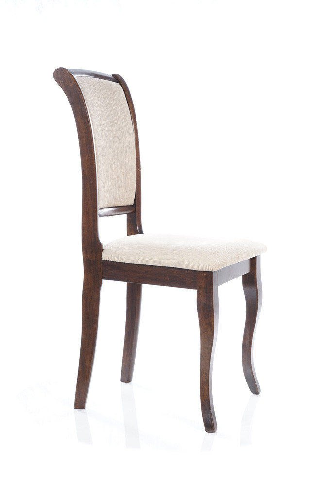 Židle jídelní tmavý ořech/béžová MN-SC - zobrazení 360