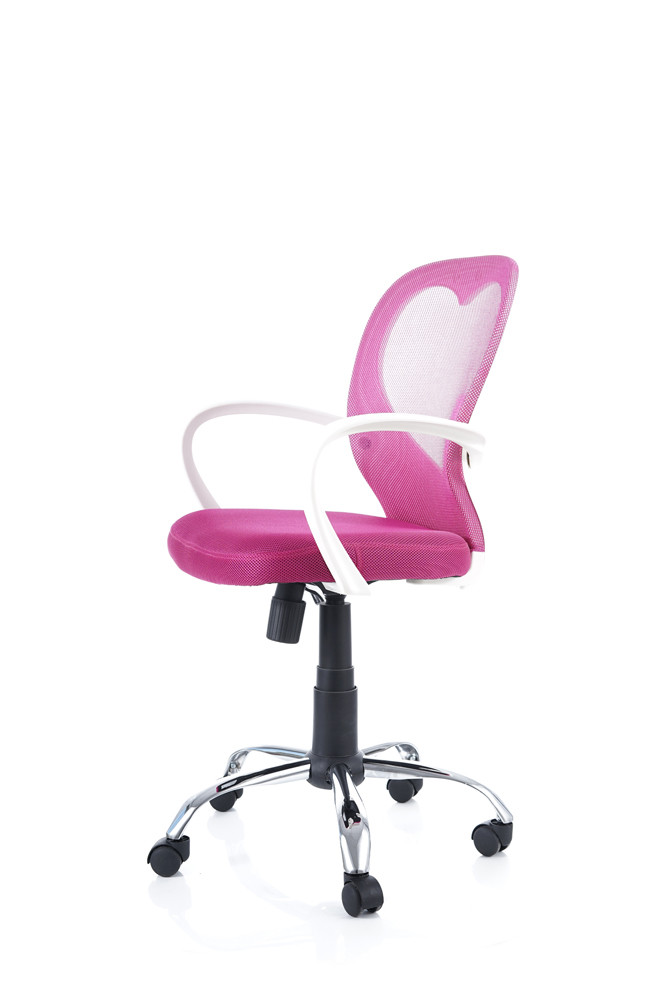 Židle kancelářská dětská růžová DAISY - zobrazení 360