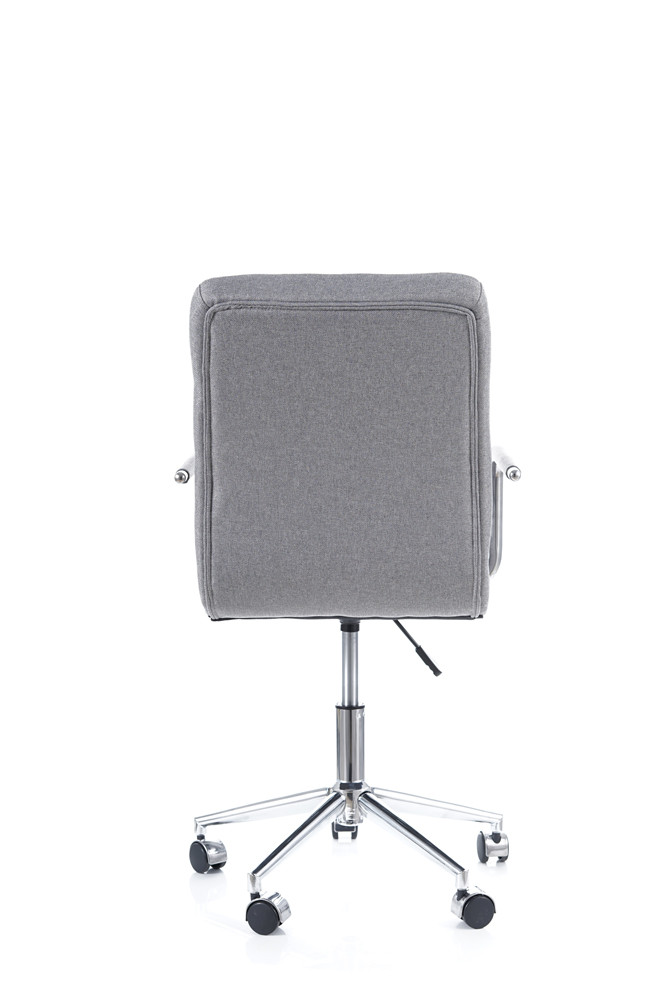 Židle kancelářská šedá tkanina Q-022 - zobrazení 360