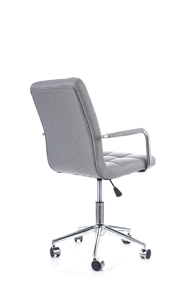 Židle kancelářská šedá tkanina Q-022 - zobrazení 360