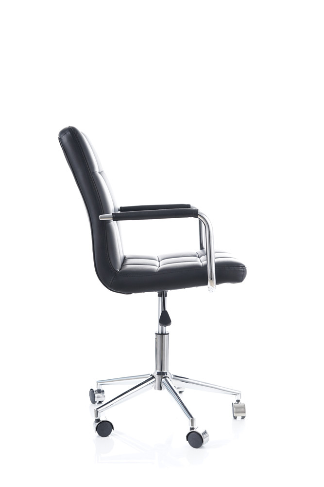 Židle kancelářská černá Q-022 - zobrazení 360