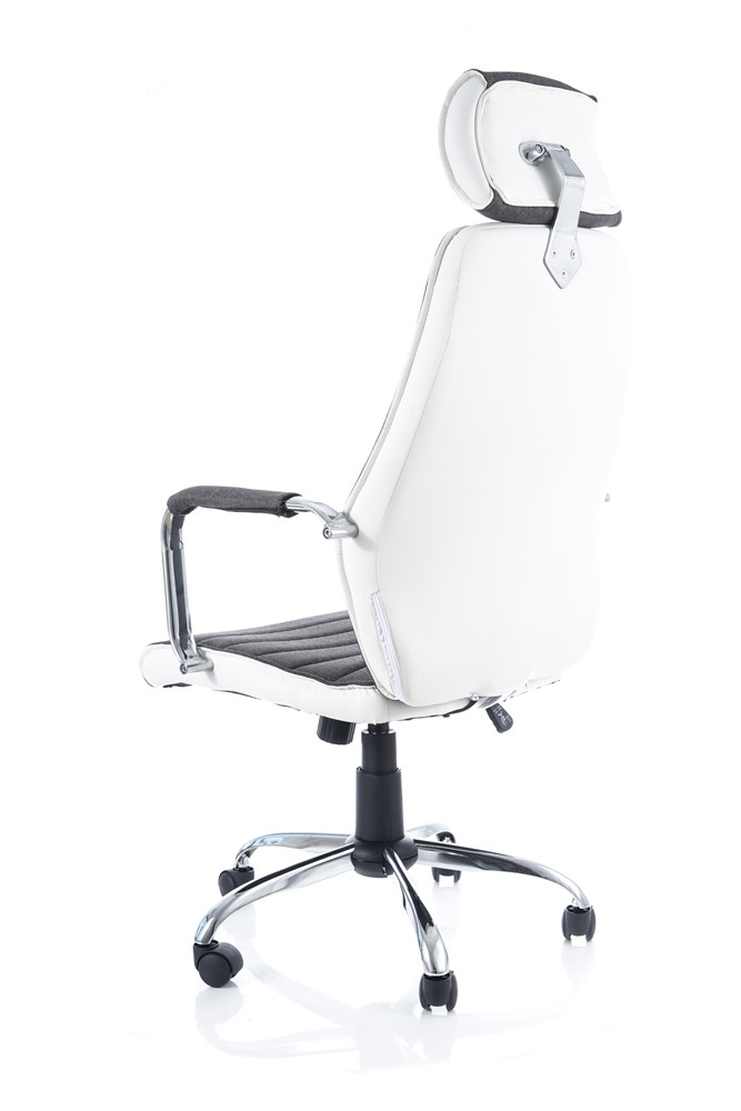 Židle kancelářská šedá Q-035 - zobrazení 360