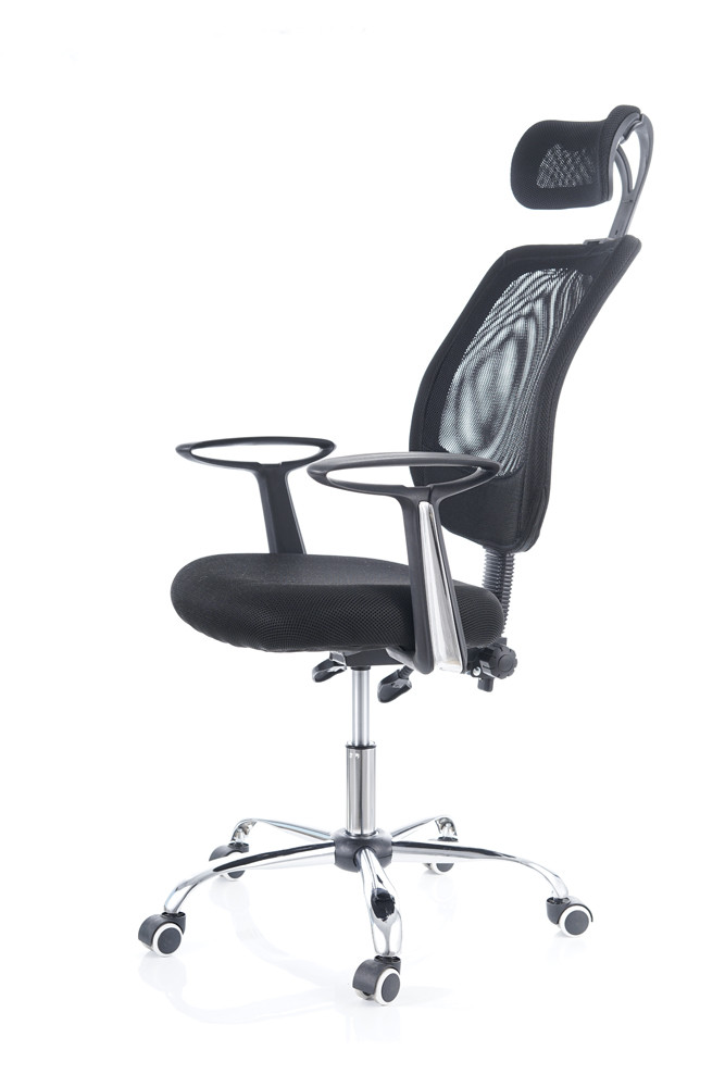 Židle kancelářská černá Q-118 - zobrazení 360