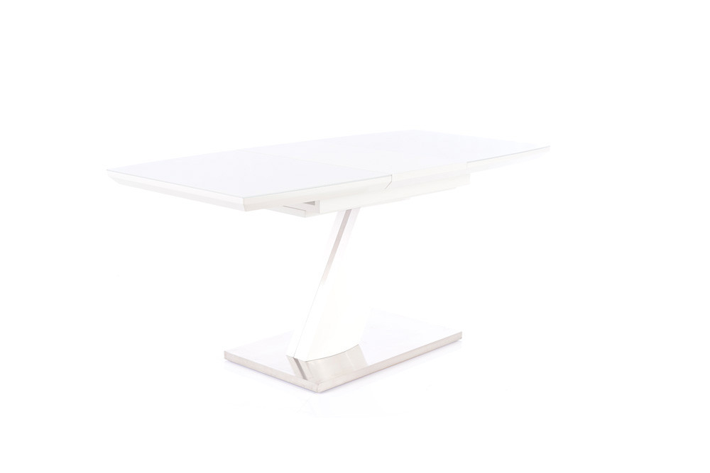 Stůl jídelní rozkládací bílý TORONTO - zobrazení 360