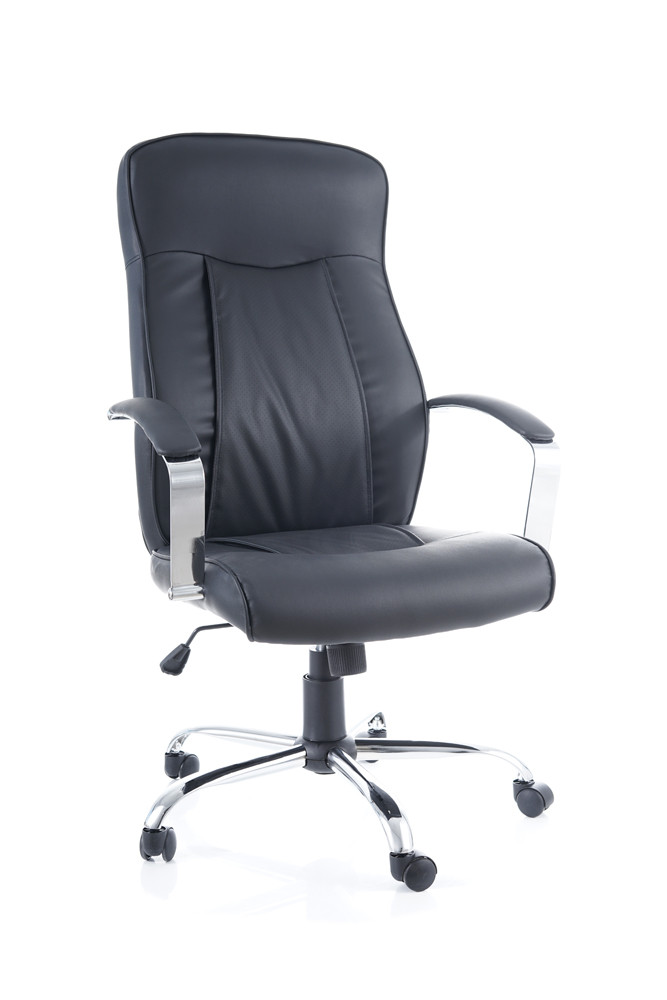 Židle kancelářská černá Q-052 - zobrazení 360