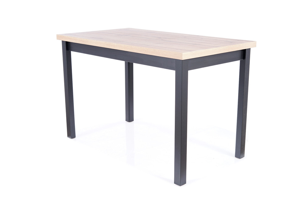 Stůl jídelní dub lancelot/bílá 120x68 ADAM - zobrazení 360