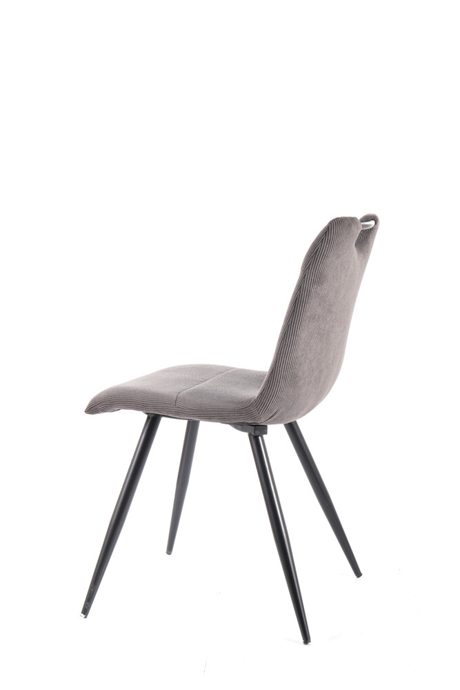 Židle jídelní černá/šedá ORFE SZTRUKS - zobrazení 360