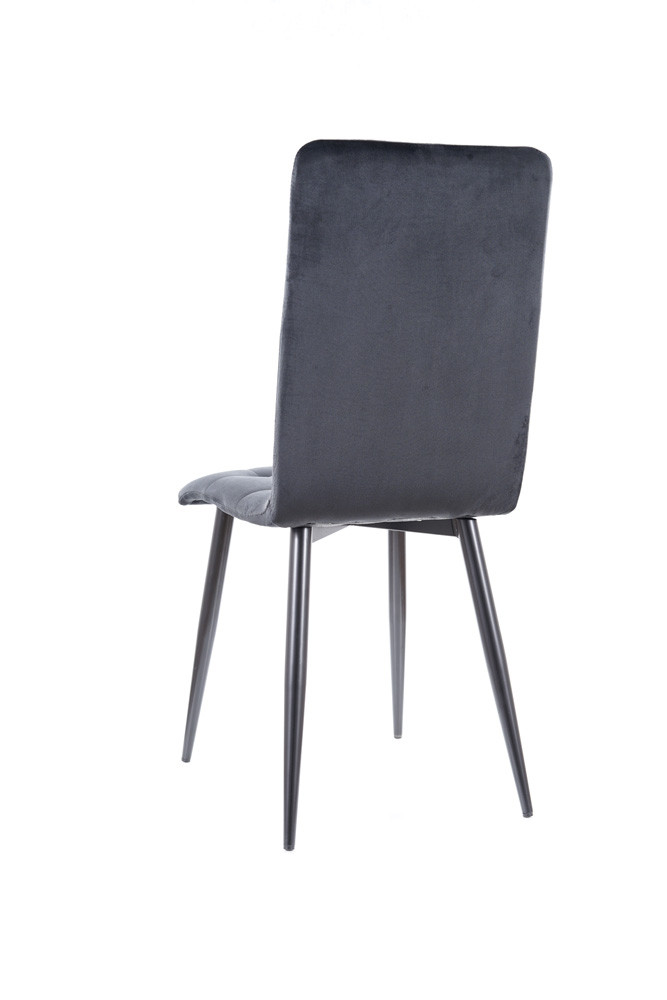 Židle jídelní šedá OTTO VELVET - zobrazení 360