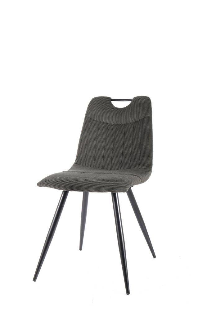 Židle jídelní černá/zelená ORFE SZTRUKS - zobrazení 360