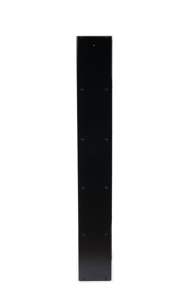 Regál dub votan/černá CORNER - zobrazení 360