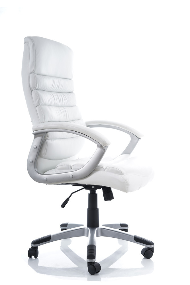 Židle kancelářská bílá Q-087 - zobrazení 360