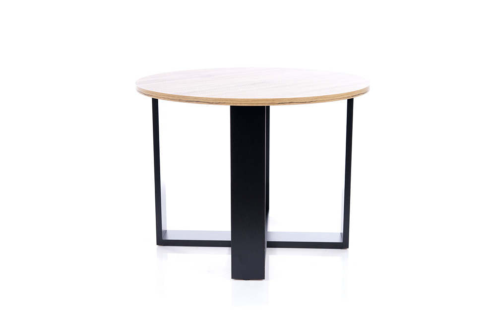 Konferenční stolek dub votan/černá pr.65 EGOA - zobrazení 360