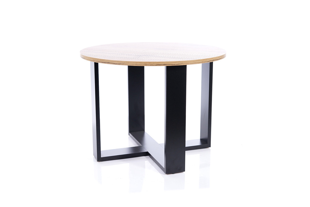 Konferenční stolek dub votan/černá pr.65 EGOA - zobrazení 360