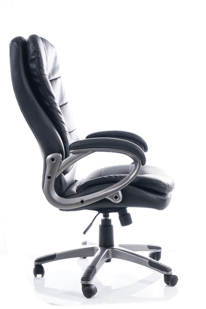 Židle kancelářská ekokůže černý Q-270 - zobrazení 360