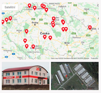 Centrální sklad Jamall v Žamberku