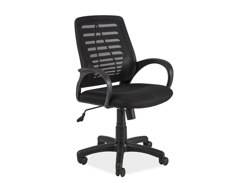 Židle kancelářská černá Q-073